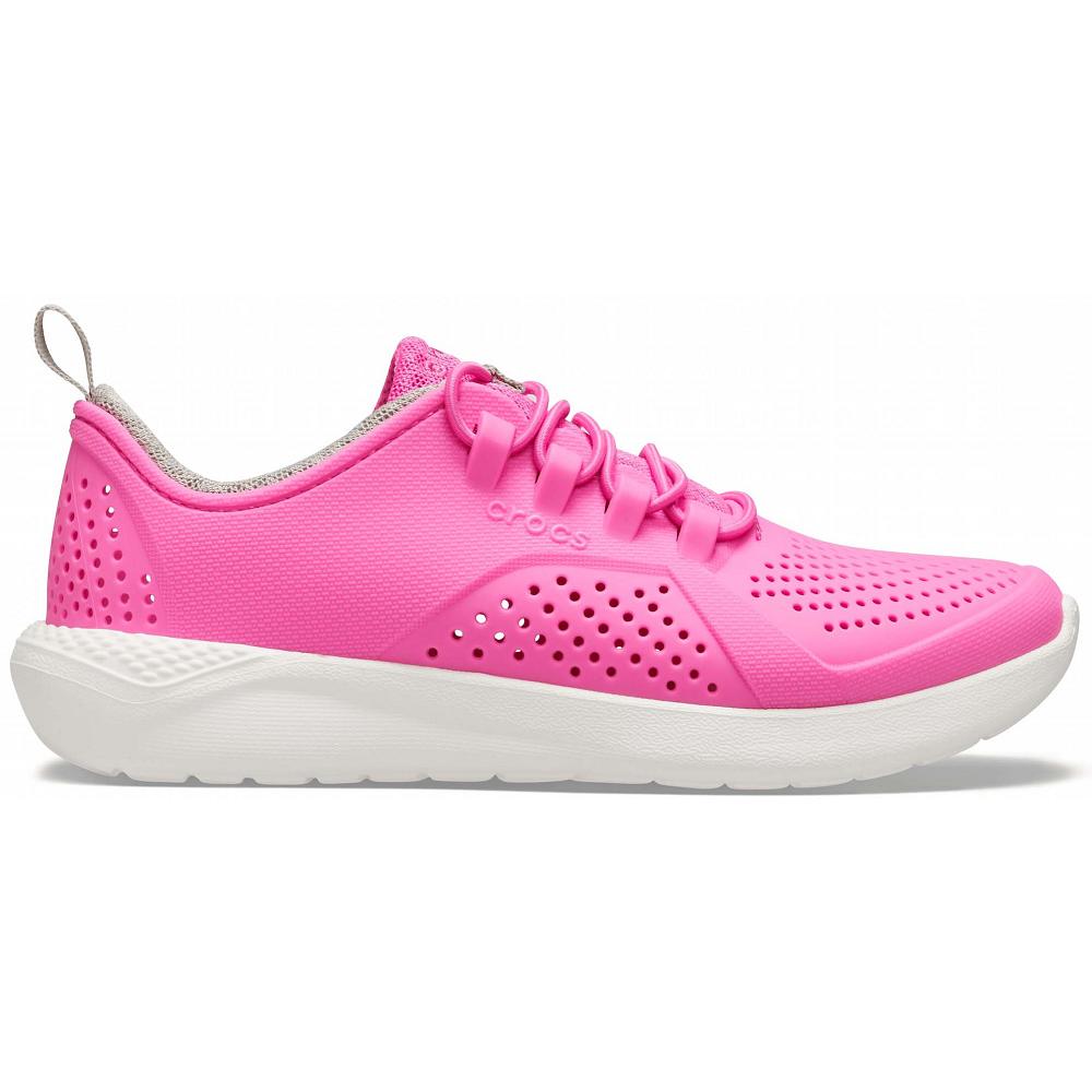 Pink Boys' Crocs LiteRide™ Pacer Sneakers | NZ 1456MQZA